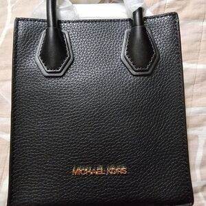 Michael Kors Black Leather Tote